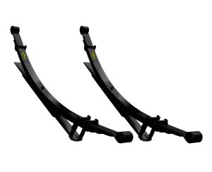 Pair of black RAW 4x4 suspension leaf springs