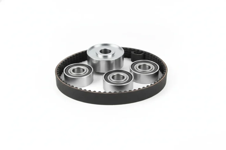 4WD timing belt kit with tensioner and idler pulleys
